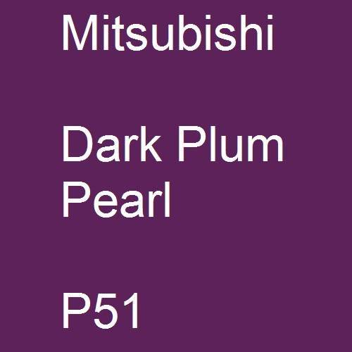 Mitsubishi, Dark Plum Pearl, P51.